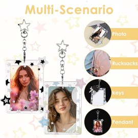 Acrylic Star Photo Cards Holder