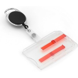 HOLD Hard Plastic ID Card Holder