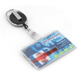 HOLD Hard Plastic ID Card Holder