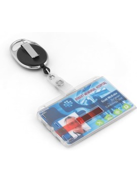 HOLD Hard Plastic ID Card Holder