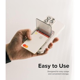 Slim Hard PC Transparent ID Holder